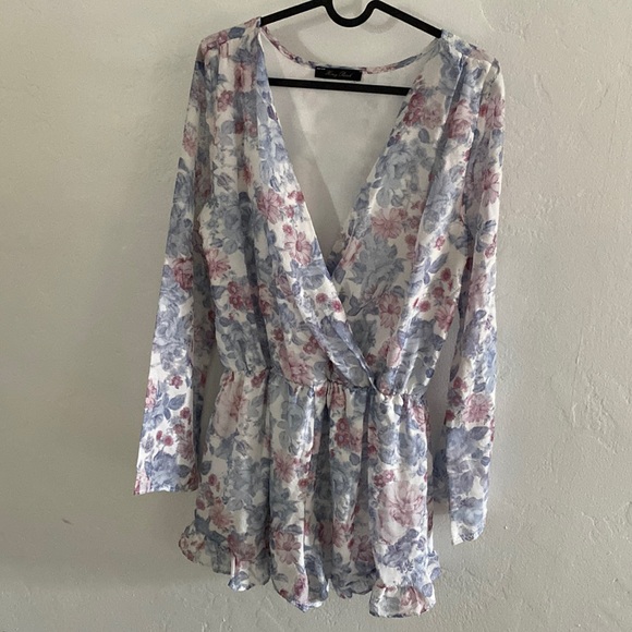Honey Punch - Floral romper - Medium - Picture 1 of 5